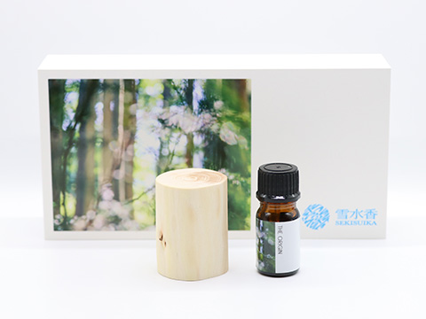アロマオイルとアロマウッドのセット